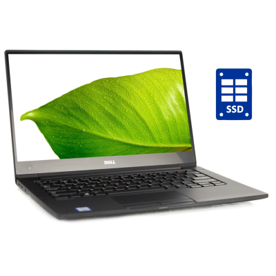 БУ Ноутбук Ультрабук Dell Latitude 7370 / 13.3" (1920x1080) IPS / Intel Core m7-6Y75 (2 (4) ядра по 1.2 - 3.1 GHz) / 16 GB DDR3 / 256 GB SSD / Intel HD Graphics 515