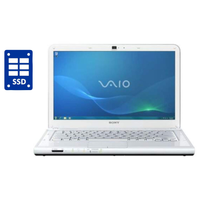 БУ Ноутбук Ноутбук Sony Vaio VPCCA2S1E / 14" (1366x768) TN / Intel Core i3-2310M (2 (4) ядра по 2.1 GHz) / 8 GB DDR3 / 240 GB SSD / AMD Radeon HD 6470M / WebCam / Win 10 Pro