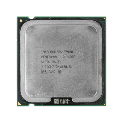 Процесор Intel® Pentium® E5400 (2 МБ кеш-пам'яті, тактова частота 2,70 ГГц, частота системної шини 800 МГц)