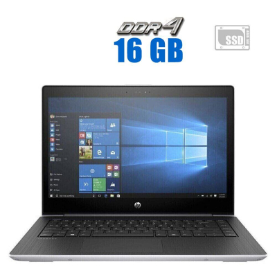 БУ Ноутбук Ультрабук HP ProBook 440 G5 / 14" (1366x768) TN / Intel Core i3-8130U (2 (4) ядра по 2.2 - 3.4 GHz) / 16 GB DDR4 / 480 GB SSD / Intel HD Graphics 620 / WebCam