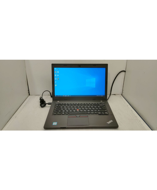 Ноутбук Lenovo ThinkPad L470 / 14 (1920x1080) IPS / Intel Core i5-7200U (2 (4) ядра по 2.5-3.1 GHz) / 8 GB DDR4 / 256 GB SSD / Intel HD Graphics 620 / WebCam / посилена батарея фото_1