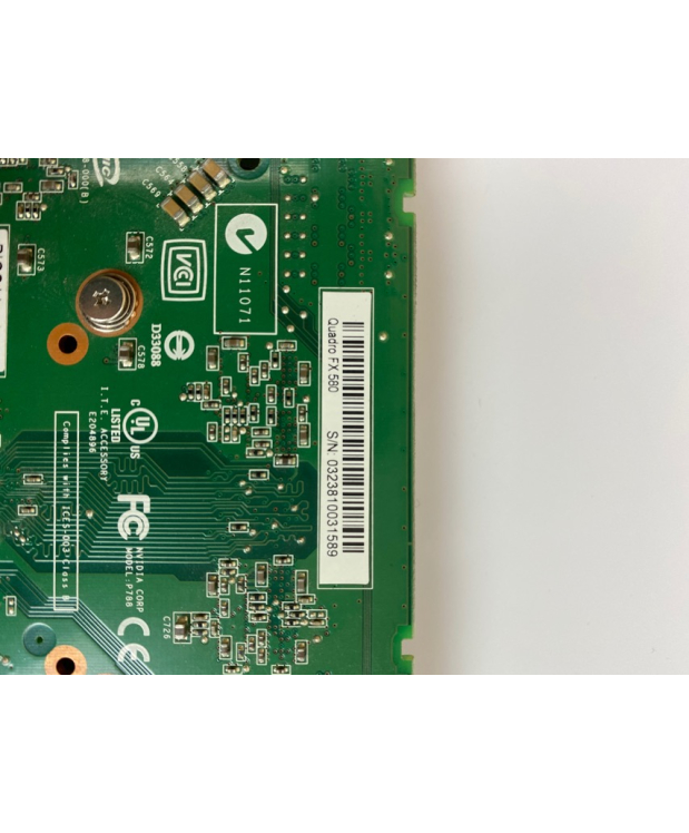 Відеокарта  NVIDIA Quadro FX580 512MB GDDR3 (128bit) (DVI, 2 X DisplayPort) фото_3