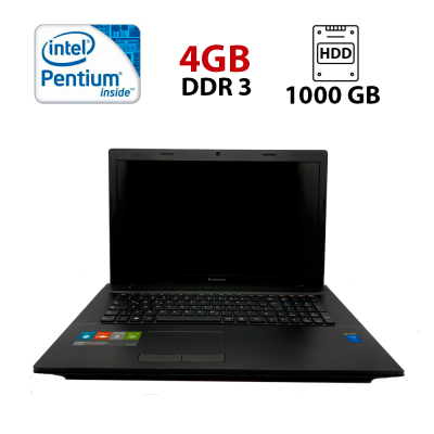 БУ Ноутбук Ноутбук Lenovo G700 / 17.3" (1600x900) TN / Intel Pentium 2020M (2 ядра по 2.4 GHz) / 4 GB DDR3 / 1000 GB HDD / Intel HD Graphics / WebCam / АКБ не держит