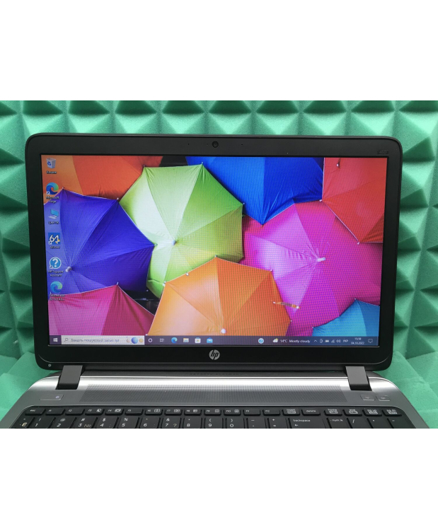 Ноутбук Б клас HP ProBook 450 G2 / 15.6 (1366x768) TN / Intel Core i3-5005U (2 (4) ядра по 2.0 GHz) / 4 GB DDR3 / 128 GB SSD / Intel HD Graphics 5500 / WebCam / USB 3.0 / DVD-RW / HDMI фото_2