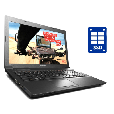 БУ Ноутбук Ноутбук Lenovo B590 / 15.6" (1366x768) TN / Intel Core i3-2348M (2 (4) ядра по 2.3 GHz) / 8 GB DDR3 / 512 GB SSD / Intel HD Graphics 3000 / WebCam / DVD-ROM / Win 10 Pro