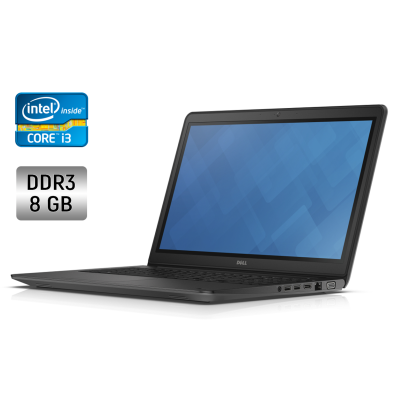 БУ Ноутбук Ноутбук Dell Latitude 3550 / 15.6" (1366x768) TN / Intel Core i3-5005U (2 (4) ядра по 2.0 GHz) / 8 GB DDR3 / 240 GB SSD / Intel HD Graphics 5500 / WebCam / Windows 10