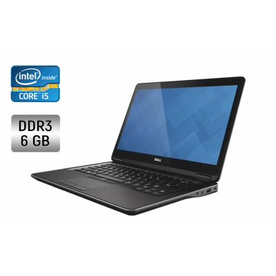 БУ Ноутбук Ультрабук Б-класс Dell Latitude E7240 / 12.5" (1366x768) TN / Intel Core i5-4210U (2 (4) ядра по 1.7 - 2.7 GHz) / 6 GB DDR3 / 128 GB SSD / Intel HD Graphics 4400 / WebCam / Windows 10