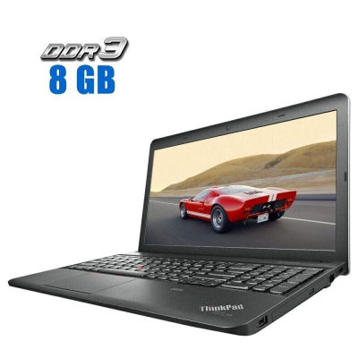 БУ Ноутбук Ноутбук Lenovo ThinkPad E531 / 15.6" (1366x768) TN / Intel Core i3-3120M (2 (4) ядра по 2.5 GHz) / 8 GB DDR3 / 120 GB SSD / Intel HD Graphics 4000 / WebCam