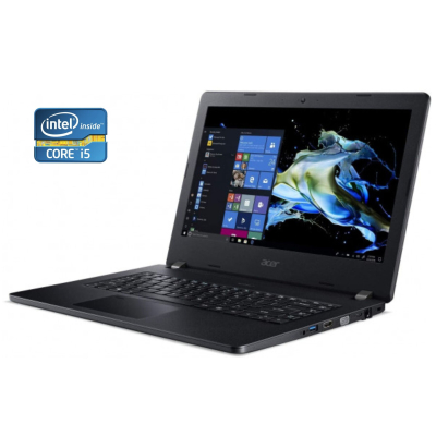 БУ Ноутбук Ноутбук Б-класс Acer TravelMate P215-51 / 15.6" (1920x1080) IPS / Intel Core i5-8250U (4 (8) ядра по 1.6 - 3.4 GHz) / 8 GB DDR4 / 256 GB SSD / Intel UHD Graphics 620 / WebCam