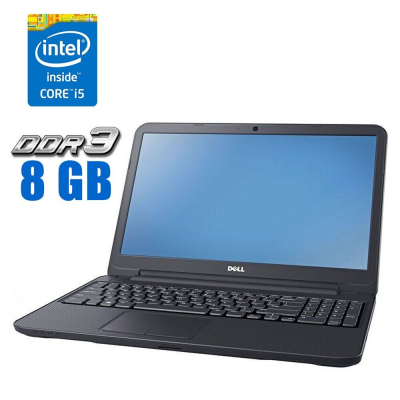 БУ Ноутбук Ноутбук Dell Inspiron 3537 / 15.6" (1366x768) TN / Intel Core i3-4010U (2 (4) ядра по 1.7 GHz) / 8 GB DDR3 / 200 GB SSD NEW / Intel HD Graphics 4400 / WebCam
