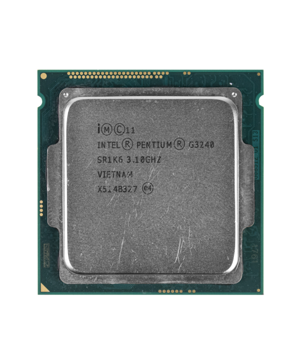 Процесор Intel Pentium G3240 (3 МБ кеш-пам'яті, тактова частота 3,10 ГГц)