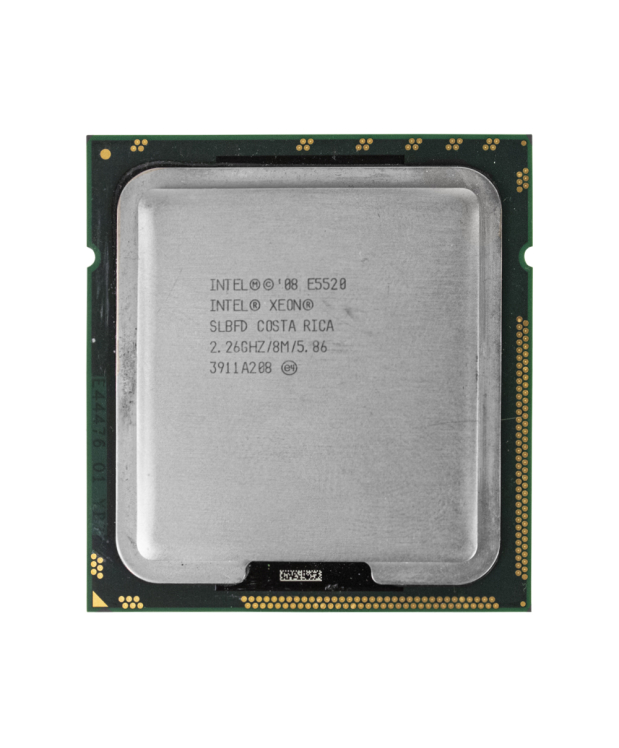 Процесор Intel® Xeon® E5520 (8 МБ кеш-пам'яті, 2,26 ГГц, 5,86 ГТ / з Intel® QPI)