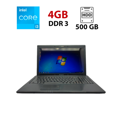 БУ Ноутбук Ноутбук Lenovo G560 / 15.6" (1366x768) TN / Intel Core i3-350M (2 (4) ядра по 2.26 GHz) / 4 GB DDR3 / 500 GB HDD / Intel HD Graphics / WebCam