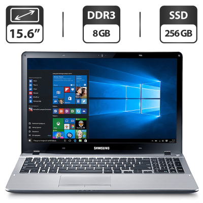 БУ Ноутбук Ноутбук Б-класс Samsung NP370R / 15.6" (1366x768) TN / Intel Core i5-3210M (2 (4) ядра по 2.5 - 3.1 GHz) / 8 GB DDR3 / 256 GB SSD / AMD Radeon HD 8650M, 2 GB GDDR5, 64-bit / WebCam / VGA