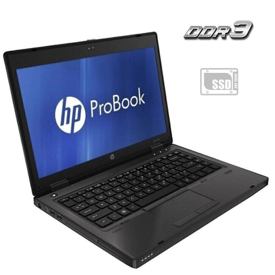 БУ Ноутбук Ноутбук HP ProBook 6470b / 14" (1366x768) TN / Intel Core i3-3110M (2 (4) ядра по 2.4 GHz) / 8 GB DDR3 / 240 GB SSD / Intel HD Graphics 4000