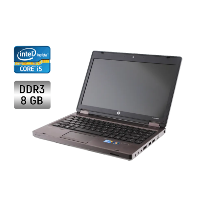 БУ Ноутбук Ноутбук HP Probook 6360b / 13.3" (1366x768) TN / Intel Core i5-2520M (2 (4) ядра по 2.5 - 3.2 GHz) / 8 GB DDR3 / 128 GB SSD / Intel HD Graphics 3000 / WebCam / Fingerprint