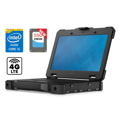 БУ Ноутбук Защищенный ноутбук Dell Latitude E7404 Extreme Rugged / 14" (1366x768) TN / Intel Core i5-4310U (2 (4) ядра по 2.0 - 3.0 GHz) / 16 GB DDR3 / 256 GB SSD NEW / Intel HD Graphics 4400 / WebCam / HDMI / 4G LTE