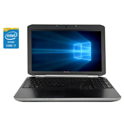 БУ Ноутбук Ноутбук Б-класс Dell Latitude E5520 / 15.6" (1366x768) TN / Intel Core i7-2640M (2 (4) ядра по 2.8 - 3.5 GHz) / 4 GB DDR3 / 500 GB HDD / Intel HD Graphics 3000 / WebCam / DVD-RW