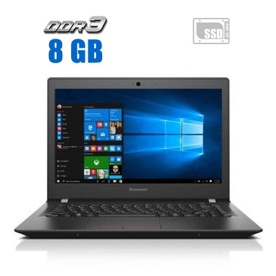 БУ Ноутбук Ультрабук Lenovo E31-80 / 13.3" (1366x768) TN / Intel Core i3-6006U (2 (4) ядра по 2.0 GHz) / 8 GB DDR3 / 128 GB SSD / Intel HD Graphics 520 / WebCam