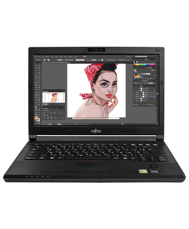 Ноутбук 14 Fujitsu Lifebook E544 Intel Core i3-4000M 8Gb RAM 240Gb SSD