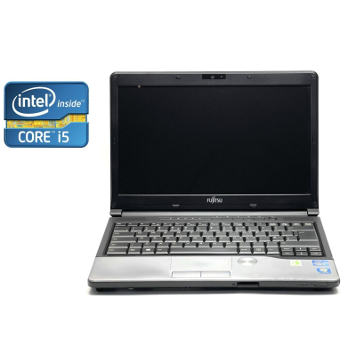 БУ Ноутбук Ноутбук A-класс Fujitsu LifeBook S762 / 13.3" (1366x768) TN / Intel Core i5-3320M (2 (4) ядра по 2.6 - 3.3 GHz) / 8 GB DDR3 / 256 GB SSD / Intel HD Graphics 4000 / WebCam / DVD-RW / Win 10 Pro