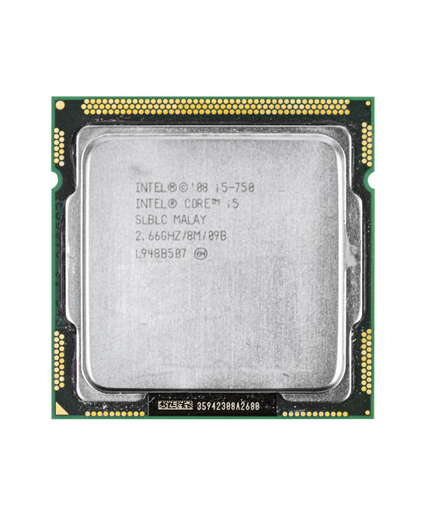 Процесор Intel® Core ™ i5-750 (8 МБ кеш-пам'яті, тактова частота 2,66 ГГц)