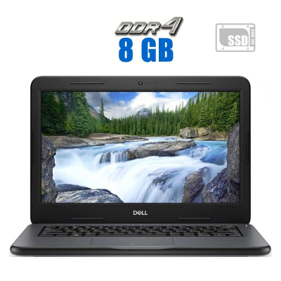 БУ Ноутбук Ультрабук Dell latitude 3310 / 13.3" (1366x768) TN / Intel Core i3-8145U (2 (4) ядра по 2.1 - 3.9 GHz) / 8 GB DDR4 / 256 GB SSD / Intel UHD Graphics 620 / WebCam / Win 10 Lic