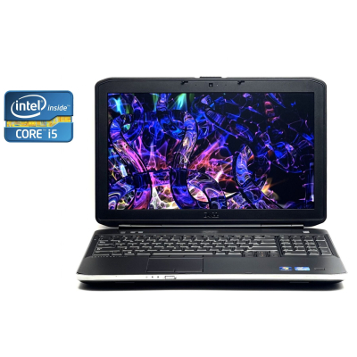 БУ Ноутбук Ноутбук А-клас Dell Latitude E5530 / 15.6" (1366x768) TN / Intel Core i5 - 3230M (2 (4) ядра по 2.6-3.2 GHz) / 8 GB DDR3 / 240 GB SSD / Intel HD Graphics 4000 / WebCam / DVD-RW
