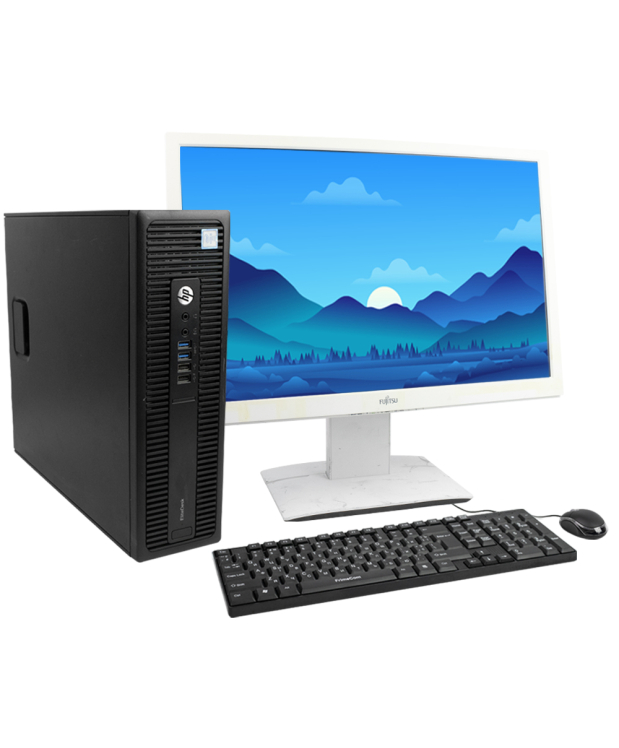 Системний блок HP ProDesk 800 G2 SFF Intel® Core ™ i5-6500 8GB RAM 120GB SSD + 24 Монітор