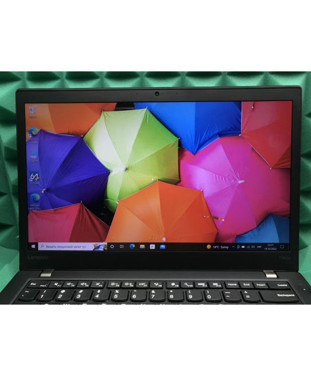 Ноутбук Б-клас Lenovo ThinkPad T460s / 14 (1920x1080) IPS / Intel Core i5-6300U (2 (4) ядра по 2.4-3.0 GHz) / 8 GB DDR4 / 256 GB SSD M. 2 / Intel HD Graphics 520 / WebCam / Fingerprint / HDMI / miniDP / Два АКБ фото_2