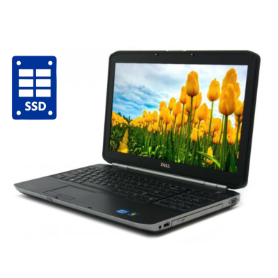 БУ Ноутбук Ноутбук Dell Latitude E5520 / 15.6" (1366x768) TN / Intel Core i3-2330M (2 (4) ядра по 2.2 GHz) / 4 GB DDR3 / 180 GB SSD / Intel HD Graphics 3000 / DVD-ROM / Win 10 Pro