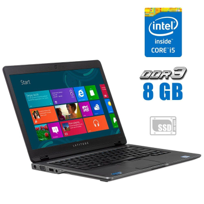 БУ Ноутбук Ультрабук Dell Latitude 6430u / 14" (1366x768) TN / Intel Core i5-3427U (2 (4) ядра по 1.8 - 2.8 GHz) / 8 GB DDR3 / 120 GB SSD / Intel HD Graphics 4000 / WebCam 