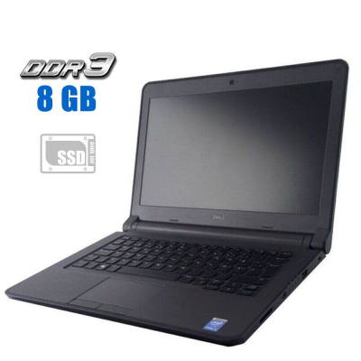 БУ Ноутбук Ноутбук Dell Latitude 3350 / 13.3" (1366x768) TN / Intel Core i3-5005U (2 (4) ядра по 2.0 GHz) / 8 GB DDR3 / 240 GB SSD / Intel HD Graphics 5500 / WebCam / Windows 10