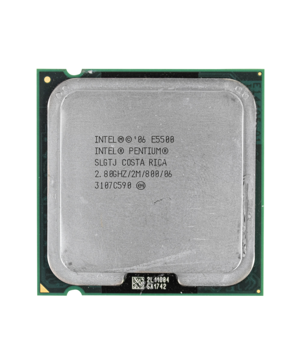 Процесор Intel® Pentium® E5500 (2 МБ кеш-пам'яті, тактова частота 2,80 ГГц, частота системної шини 800 МГц)