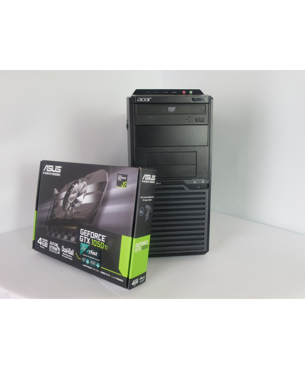 Acer Veriton M2610 4x ядерний CORE I5 2400 3.4GHz 16GB RAM 320GB HDD + нова GeForce GTX1050Ti 4GB