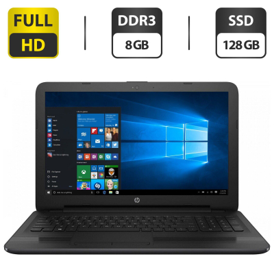 БУ Ноутбук Ноутбук Б-класс HP 250 G5 / 15.6" (1920x1080) TN / Intel Core i3-5005U (2 (4) ядра по 2.0 GHz) / 8 GB DDR3 / 128 GB SSD / Intel HD Graphics 520 / WebCam / DVD-ROM / VGA