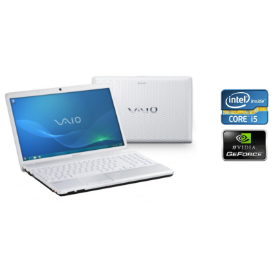 БУ Ноутбук Ноутбук Sony VAIO VPC-EJ1M1E / 17.3" (1600x900) TN / Intel Core i5-2410M (2 (4) ядра по 2.3 - 2.9 GHz) / 8 GB DDR3 / 240 GB SSD / nVidia GeForce 410M, 1 GB DDR3, 64-bit / WebCam / Win 10 Pro
