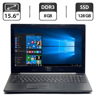 БУ Ноутбук Ноутбук Lenovo G50-70 / 15.6" (1366x768) TN / Intel Core i3-4030U (2 (4) ядра по 1.9 GHz) / 8 GB DDR3 / 128 GB SSD / Intel HD Graphics 4400 / WebCam / DVD-ROM / HDMI