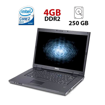 БУ Ноутбук Ноутбук Dell Vostro 1510 / 15.6" (1920x1080) TN / Intel Core 2 Duo T5870 (2 (2) ядра по 2.0) / 4 GB DDR2 / 250 GB HDD / nVidia GeForce 8400 GS, 256 MB GDDR2, 64-bit / WebCam