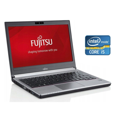 БУ Ноутбук Ноутбук Fujitsu LifeBook E756 / 15.6" (1920x1080) IPS / Intel Core i5-6200U (2 (4) ядра по 2.3 - 2.8 GHz) / 8 GB DDR4 / 256 GB SSD / Intel HD Graphics 520 / WebCam / Win 10