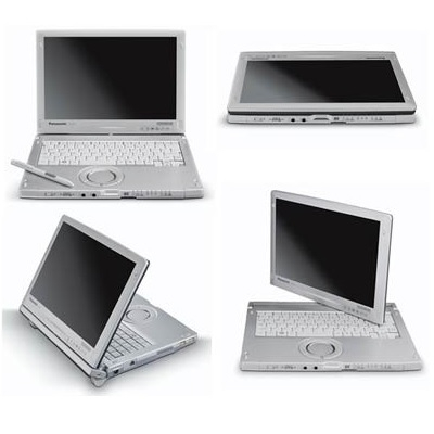 БУ Ноутбук Ноутбук-трансформер 12.1" Panasonic Toughbook CF-C1 Intel Core i5-520M 4Gb RAM 250Gb HDD TouchScreen