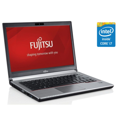 БУ Ноутбук Нетбук Б-класс Fujitsu LifeBook E746 / 14" (1920x1080) IPS / Intel Core i7-6600U (2 (4) ядра по 2.6 - 3.4 GHz) / 8 GB DDR4 / 120 GB SSD / Intel HD Graphics 520 / WebCam / Win 10 Pro