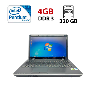 БУ Ноутбук Ноутбук Fujitsu LifeBook AH531 / 15.6" (1366x768) TN / Intel Pentium B960 (2 ядра по 2.2 GHz) / 4 GB DDR3 / 320 GB HDD / Intel HD Graphics 2nd Generation / WebCam