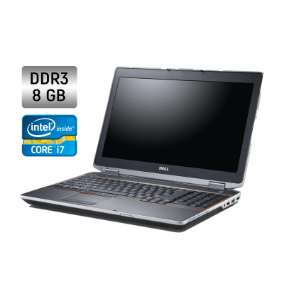 БУ Ноутбук Ноутбук Dell Latitude E6520 / 15.6" (1600x900) TN / Intel Core i7-2760QM (4 (8) ядра по 2.4 - 3.5 GHz) / 8 GB DDR3 / 256 GB SSD /  Intel HD Graphics 3000 / WebCam / DVD-RW