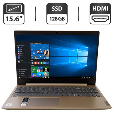 БУ Ноутбук Ноутбук Lenovo IdeaPad 3 15IILO5 / 15.6" (1366x768) TN / Intel Core i3-1005G1 (2 (4) ядра по 1.2 - 3.4 GHz) / 4 GB DDR4 / 128 GB SSD / Intel UHD Graphics 630 / WebCam / HDMI