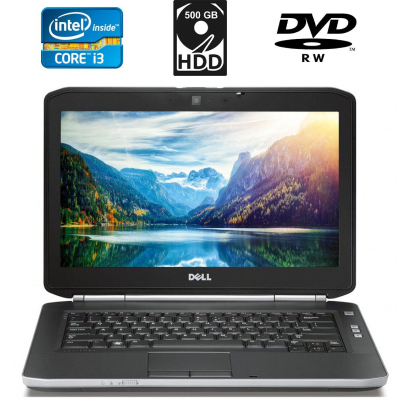 БУ Ноутбук Ноутбук Б-класс Dell Latitude E5430 / 14" (1366x768) TN / Intel Core i3-2328M (2 (4) ядра по 2.2 GHz) / 4 GB DDR3 / 500 GB HDD / Intel HD Graphics 3000 / WebCam / DVD-RW / HDMI