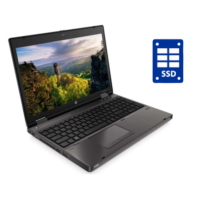 БУ Ноутбук Ноутбук HP ProBook 6570b / 15.6" (1366x768) TN / Intel Core i3-3110M (2 (4) ядра по 2.4 GHz) / 8 GB DDR3 / 240 GB SSD / Intel HD Graphics 4000 / DVD-ROM / Win 10 Pro