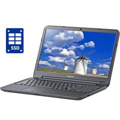 БУ Ноутбук Ноутбук А-класс Dell Inspiron 3521 / 15.6" (1366x768) TN / Intel Core i3-3227U (2 (4) ядра по 1.9 GHz) / 8 GB DDR3 / 120 GB SSD / Intel HD Graphics 4000 / WebCam / DVD-RW