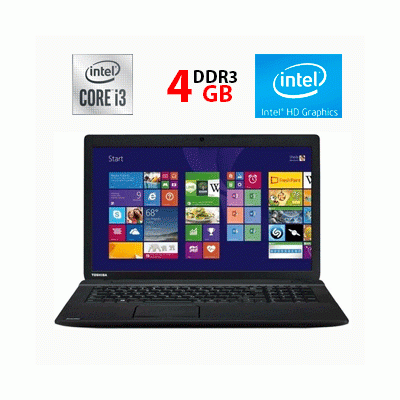 БУ Ноутбук Ноутбук Toshiba Satellite Pro C660 / 15.6" (1366x768) TN / Intel Core i3-380M (2 (4) ядра по 2.53 GHz) / 4 GB DDR3 / 500 GB HDD / Intel HD Graphics 1000 / WebCam