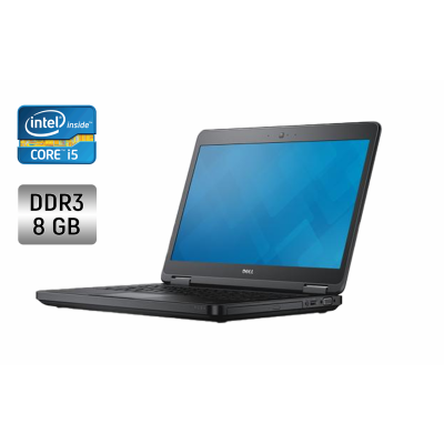 БУ Ноутбук Ноутбук Dell Latitude E5440 / 14" (1366x768) TN / Intel Core i5-4310U (2 (4) ядра по 2.0 - 3.0 GHz) / 8 GB DDR3 / 240 GB SSD / Intel HD Graphics 4400 / WebCam / Windows 10